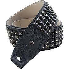 Pasek do gitary skórzany Dunlop BMF06BK