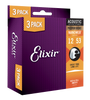 3PACK Struny Elixir NanoWeb Phosphor Bronze 12-53 Light (16545)