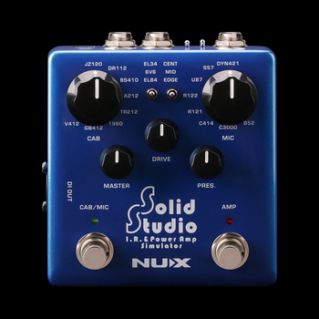 NUX Solid Studio I. R. & Power Amp Simulator