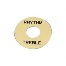Kremowa podkładka Rhythm/Treble GuitarTech