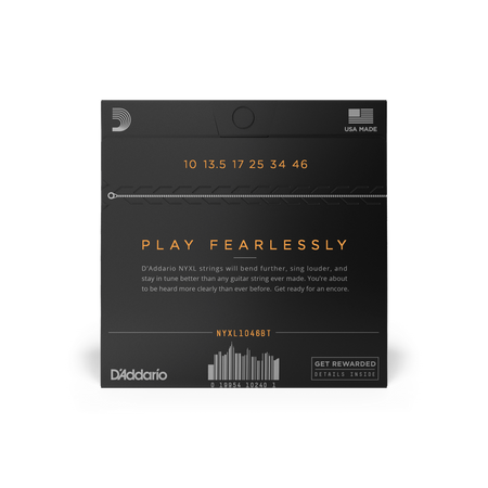 Struny D'Addario NYXL1046 Electric 10-46 BT