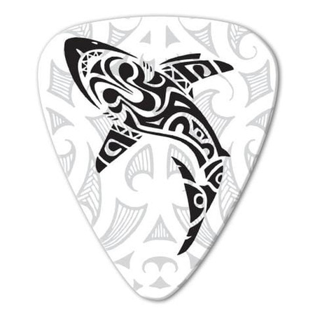 Kostka gitarowa Grover Allman Maori Art Tribal Shark .80mm