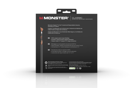 Kabel gitarowy Monster Cable Prolink CLASSIC 6,4m prosty