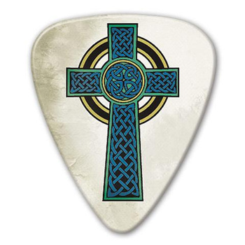 Kostka gitarowa Grover Allman Retro Celtic Cross .80mm