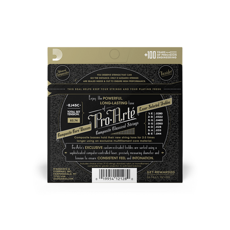 Struny D'Addario Pro-Arte Composite Core Normal Tension EJ45C 