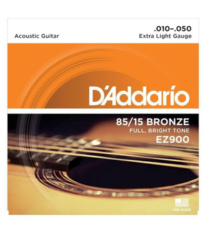 Struny D'Addario 85/15 Bronze Extra Light 10-50 EZ900