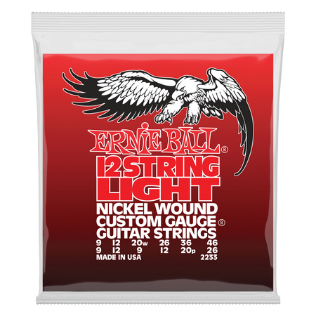 Struny Ernie Ball Slinky Nickel Wound 12-string 9-46 (2233)