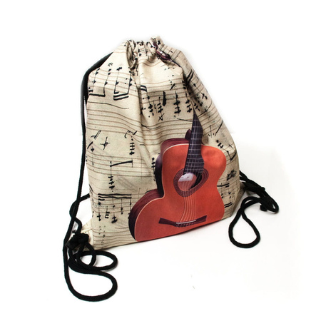 Worek plecak muzyczny wzór gitara klasyczna