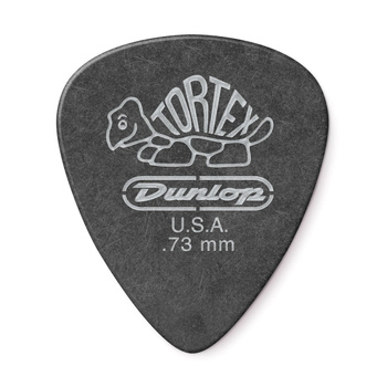 Kostka gitarowa Dunlop Tortex Pitch Black Standard .73mm