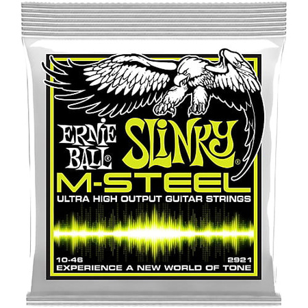 Struny Ernie Ball Slinky M-Steel 10-46 (2921)