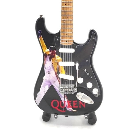 Miniaturowa gitara Queen Tribute Freddy Mercury Strat