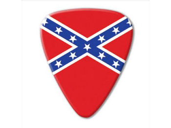 Kostka gitarowa Grover Allman Unlimited Confederate Flag .80mm