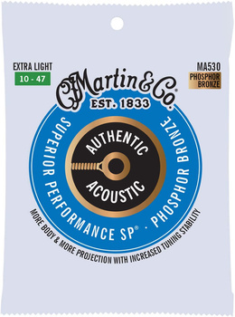 Struny Martin Authentic Acoustic SP Phosphor Bronze 10-47 (MA530)