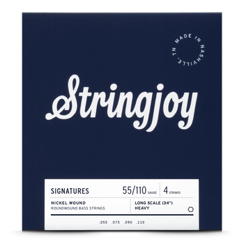 Stringjoy BA55110LS struny do gitary basowej niklowane 55-110 4-str