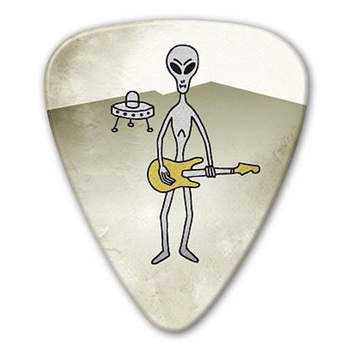 Kostka gitarowa Grover Allman Retro Guitar Alien .80mm