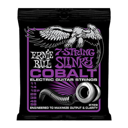 Struny Ernie Ball 7 Cobalt Slinky 11-58 2729