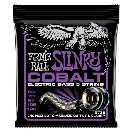 Struny Ernie Ball Cobalt Slinky Bass 5-string 50-135 (2738)