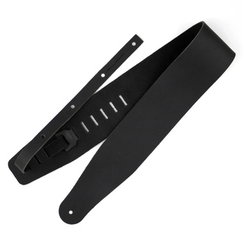 Pasek do gitary skórzany RICHTER Raw III Punch Black