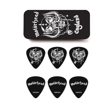Zestaw 6 kostek gitarowych Dunlop Motörhead Warpigs .88 w kolekcjonerskiej puszce