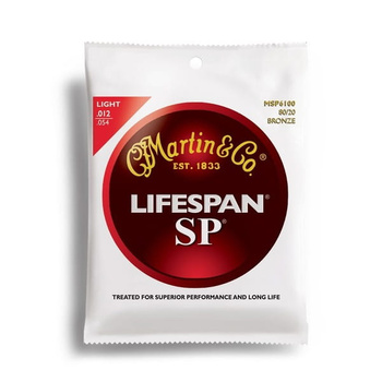 Struny Martin Acoustic Lifespan SP 80/20 Bronze Light 12-54 MSP6100