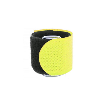 Opaska do kabli 10x120mm Velcro Warwick Rockboard żółta