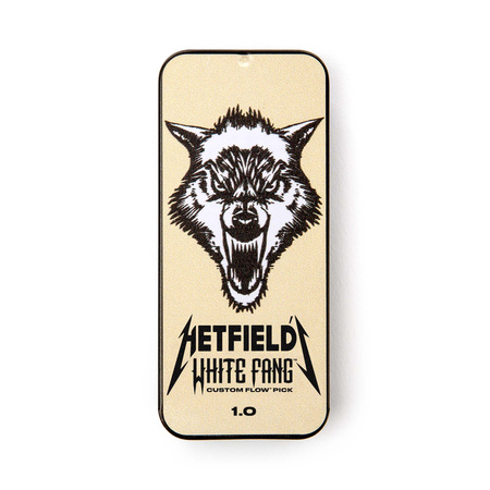 Kostki Dunlop Hetfield White Fang 1.00mm w kolekcjonerskiej puszce PH122T1.00