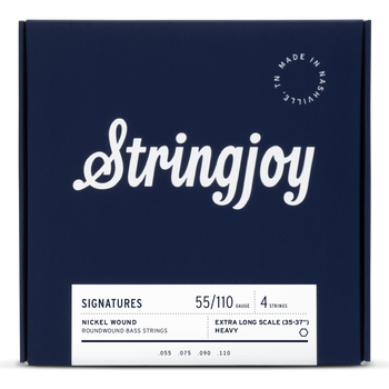 Stringjoy BA55110XL struny do gitary basowej niklowane 55-110 4-str Extra Long