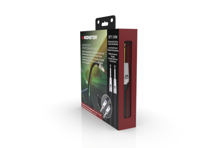 MONSTER CABLE kabel głośnikowy PERFORMER 600 0.9m jack 1/4 prosty - jack 1/4 prosty