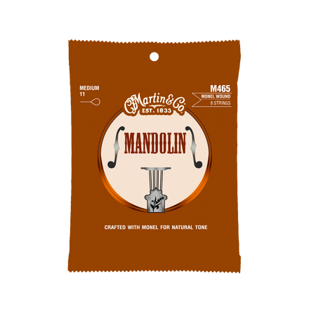 Struny do mandoliny Martin Medium Monel 11-40 (M465)