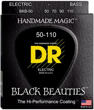 Struny DR Black Beauties Coated 50-110 (BKB-50)