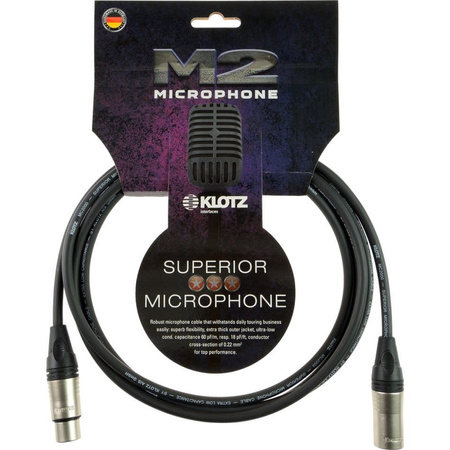 Kabel mikrofonowy Klotz M2 XLR 5m (M2K1FM0500)