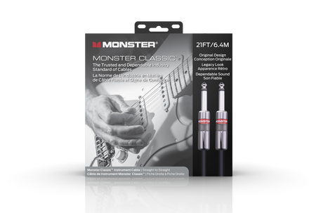 Kabel gitarowy Monster Cable Prolink CLASSIC 6,4m prosty