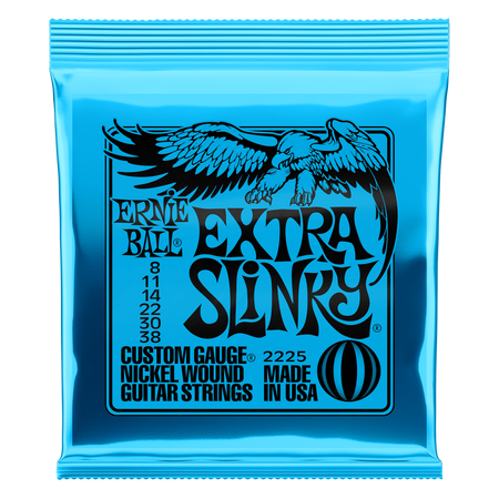 Struny Ernie Ball Extra Slinky Nickel Wound 8-38 (2225)