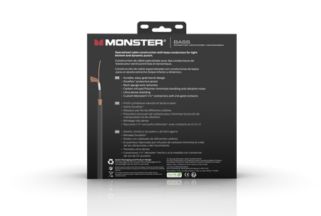 Kabel gitarowy Monster Cable Prolink BASS 6,4m kątowy