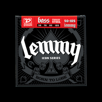 Struny Dunlop Stainless Steel Bass Icon Series Lemmy 50-105 LKS50105