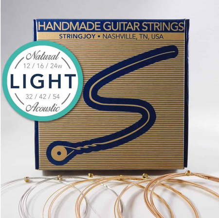 Struny Stringjoy Acoustic Natural Bronze™ Phosphor Light 12-54