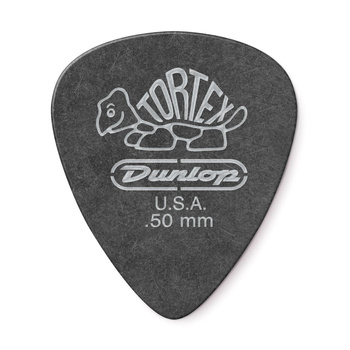 Kostka gitarowa Dunlop Tortex Pitch Black Standard .50mm