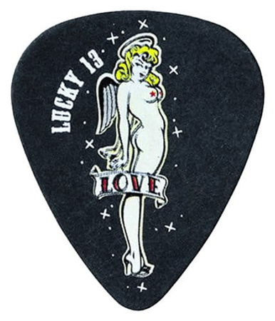 Kostka gitarowa Dunlop Lucky Thirteen Love Girl .60mm