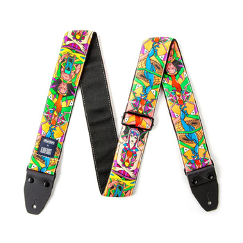 Pasek do gitary żakardowy Dunlop I LOVE DUST ILD08