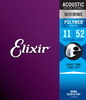 Struny Elixir PolyWeb 80/20 Bronze 11-52 Custom Light (11025)