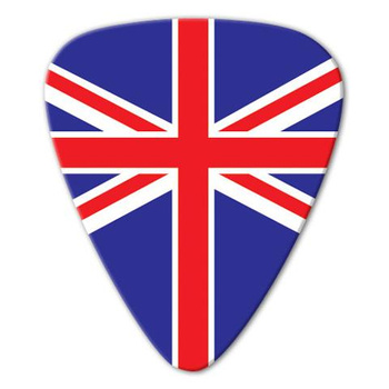Kostka gitarowa Grover Allman World Flags UK .80mm