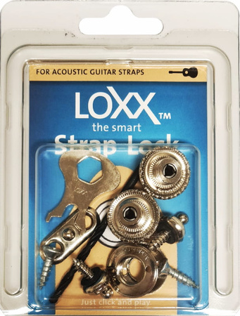 Zaczepy paska Strap Lock LOXX Music Box Acoustic Nickel