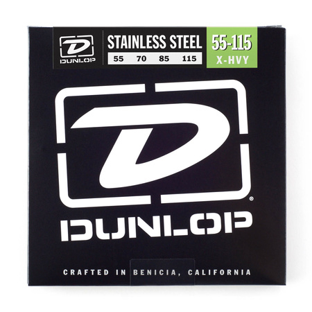 Struny Dunlop Stainless Steel Bass 55-115 DBS55115