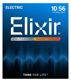 Struny Elixir NanoWeb 10-56 7-String Light (12057)