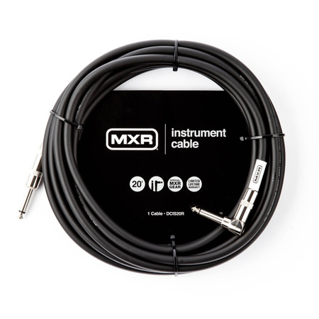 Kabel instrumentalny Dunlop Standard kątowy 6m DCIS20R