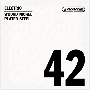 Struna Dunlop Nickel-Plated Electric Guitar Single String .042 DEN24
