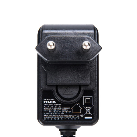 Zasilacz do efektów gitarowych NUX 9V ACD-006A 