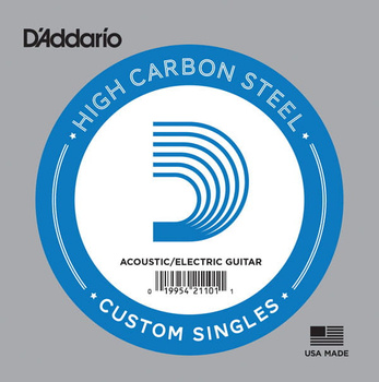 Struna pojedyncza D'Addario Single Plain Steel .019