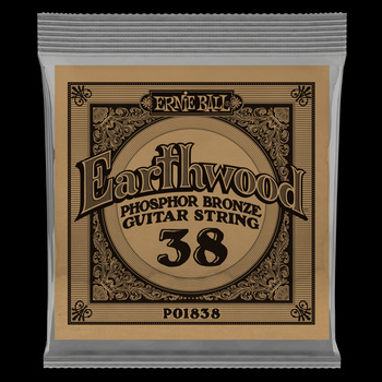 Struna .038 owijana Ernie Ball Earthwood Phosphor Bronze Acoustic (1838)