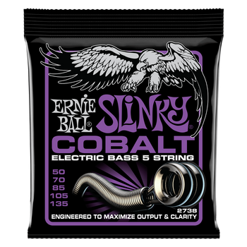 Struny Ernie Ball Cobalt Slinky Bass 5-string 50-135 (2738)